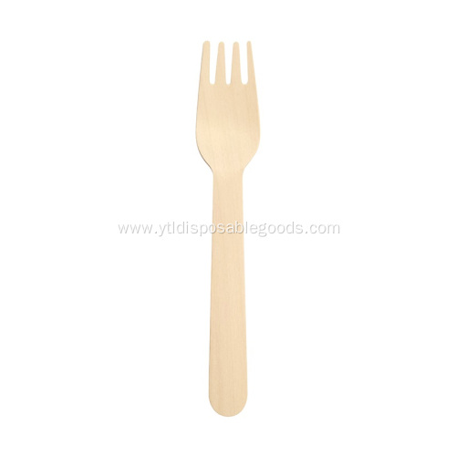 Disposable wood eating utensils